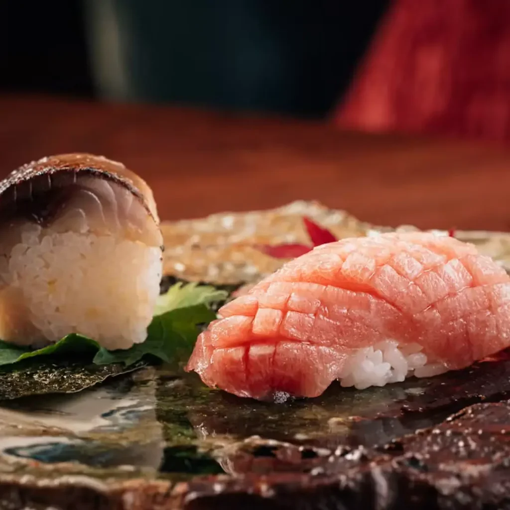 omakase close up cuisine at elite restaurant